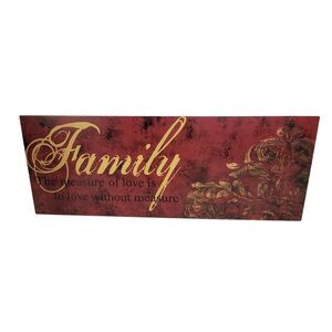 Unbranded Family Home Decor 15.75"x6"x1"